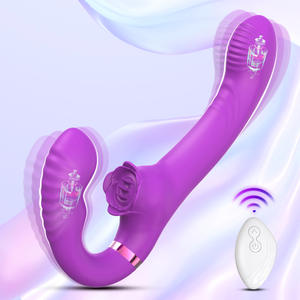 Vibranti Dildos G-spot masturbazione vibratore massaggio privato civetta lingua leccare succhiare per le donne - Product Image 4
