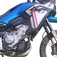 Kit de protection complet pour moto d'aventure en acier au carbone robuste, barre de protection noire neuve pour 450MT, pare-chocs intégral