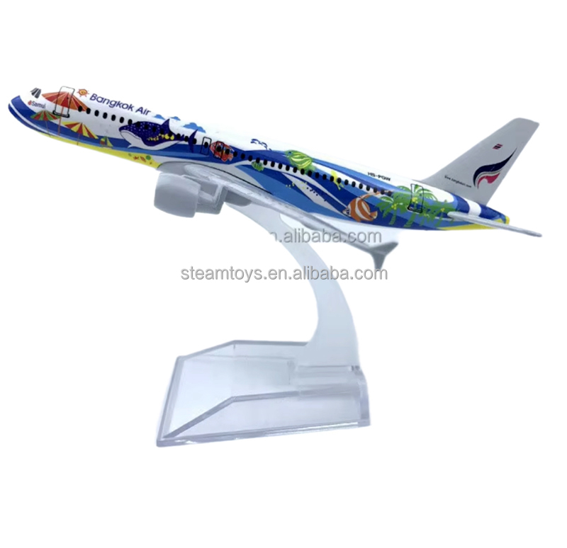 Set 4 Mini Aerei In Metallo Per Bambini – Giocattoli Con Ritiro – Modelli A380 E 787 – Regalo Compleanno