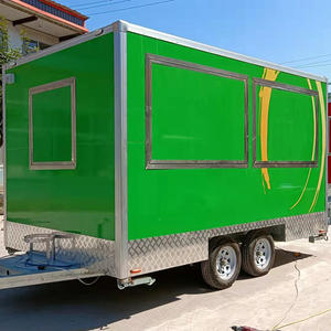 شاحنة مكرونة عصير قهوة متنقلة مجهزة بالكامل وعربة هوت دوج مع مطبخ لمقطورات الوجبات السريعة - Product Image 6