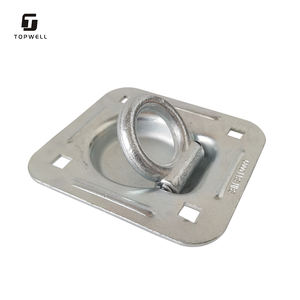 Attache de sol en acier personnalisable en gros <span class=keywords><strong>pour</strong></span> camionnette, finition zinguée, emballée en sac ou en boîte, avec options de personnalisation, boucle - Product Image 3