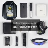 Sacs de vélo WILD MAN E6S, sacs de vélo de montagne imperméables avec support de téléphone tactile en TPU, accessoires de vélo