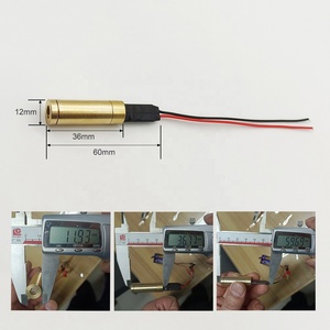 Módulo de diodo láser verde de alta potencia 520nm 532nm Class1 12*60mm para aplicaciones industriales Nueva condición - Product Image 4