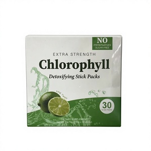Barritas <span class=keywords><strong>de</strong></span> Clorofila con Sabor a Lima Premium, <span class=keywords><strong>Caja</strong></span> <span class=keywords><strong>de</strong></span> 30 Unidades, Solución Natural para Desintoxicación y Adelgazamiento - Product Image 1