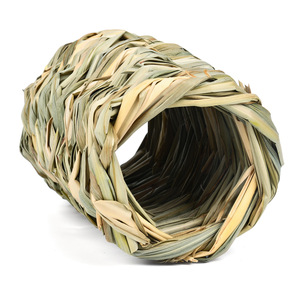 Jouet à mâcher rond comestible et écologique <span class=keywords><strong>en</strong></span> herbe de roseau pour <span class=keywords><strong>hamster</strong></span>, chinchilla, lapin, cobaye - Product Image 6