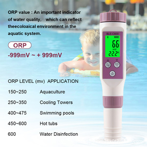 Détecteur de qualité de l'eau connecté C600 sept-en-un : pH/EC/ORP/SALT/S.G/Dureté totale/Densité de l'eau de mer pour stylo - Product Image 4
