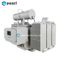 Transformateur de puissance triphasé immergé dans l'huile 630 kVA 12,47 kV 480 V à faibles émissions de carbone compatible avec les réseaux intelligents
