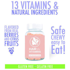 Fabricant Vente en gros Croissance des cheveux Vegan Naturel Organique Meilleur Vitamines C B E Supplément Bear Gummies - Product Image 4