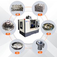 Centro de Mecanizado CNC Vertical VMC640, Calidad de Acabado Superior, Capacidad de Mecanizado de Alta Carga, Fabricación de Componentes Metálicos en General