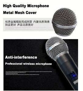 GAW-GLXD4 Handheld <strong>Dynamic</strong> Mic Vocal <strong>Wireless</strong> <strong>Microphone</strong> Professional <strong>Microphone</strong> <strong>Wireless</strong> - Product Image 6