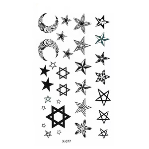 <span class=keywords><strong>Tatuaggio</strong></span> temporaneo della <span class=keywords><strong>stella</strong></span> dei bambini di prezzo di fabbrica - Product Image 2