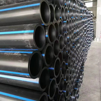 Fabricant Pleines Tailles DN20-DN1600 PE Flexible HDPE Polyéthylène PE Matériel Irrigation Tubes en Plastique pour Souterrain