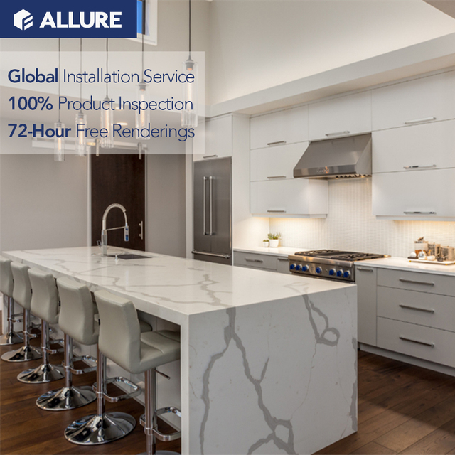 Luxury Full Kitchen Cupboards Island Cabinet Set Custom White  Shaker Modular Modern Design of Australia Kitchen Cabinets