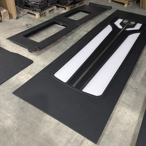 Kit complet d'ameublement intérieur pour Mercedes Benz Sprinter 906 907 : panneaux de porte, cadres de fenêtres, rideaux, plafond, toit, sol, sièges - Product Image 6
