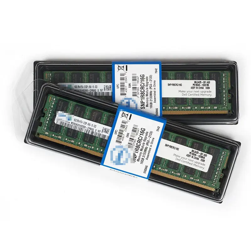Sunucu 3200MHz PC4-25600 CL24 Ram Ram DDR4 için toplu AA799110 ECC 64GB