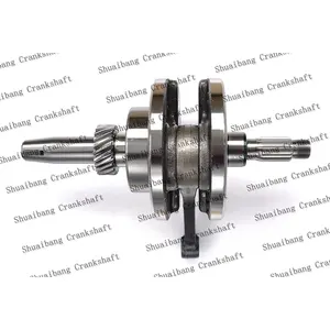 motorcycle spare part, crankshaft for jialing jh 125, motorcycle engine assembly