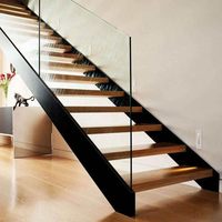 Ace Escalier à cordes facile à installer avec marches en bois antidérapantes Escalier droit