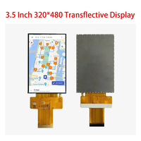 Transflektives LCD 3,5 Zoll 320*480 MCU/SPI Sonnenlicht-Lesbares TFT LCD-Bildschirmmodul mit ESP32-Board