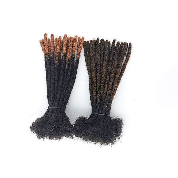 [KAMA Locs] Short Human Hair Dreadlocks Extensions for Men/Women Loc Cheveux Humains Micro Locs Extension Human Hair Detail Section 7
