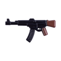 Set de Armas de Accesorios 98k AK Diseñado para Minifiguras Compatible con las Principales Marcas (Arma de la Segunda Guerra Mundial)