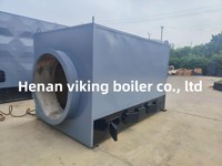 2.8MW Boiler Udara Panas Otomatis Horizontal Multi-Bahan Bakar Biomassa/Kayu/Arang untuk Industri, Pasokan Udara Panas 2.400.000 KCal