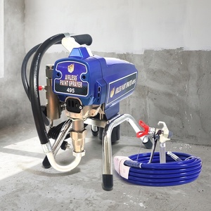 Multiple <strong>Models</strong> 220v 50Hz 395 495 595 695 1095 Professional Airless <strong>Paint</strong> Sprayer with Piston Pump <strong>Model</strong> <strong>Spray</strong> <strong>Paint</strong> - Product Image 2