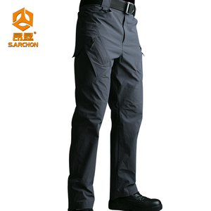 กางเกงขายาวผู้ชาย <span class=keywords><strong>S</strong></span>.<span class=keywords><strong>archon</strong></span> <span class=keywords><strong>IX9</strong></span> รุ่น Tactical Cargo สำหรับเดินป่า กันน้ำ ระบายอากาศ แห้งเร็ว ผลิตจากโพลีเอสเตอร์ 100% ติดซิป ทรงลำลอง ไซส์ 6XL - Product Image 2