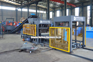 QT4-18 Automatische Pflasterstein-Maschine Mini-Ziegelherstellungsmaschine Weiße Sand-Breeze-Block-Herstellungsmaschine - Product Image 3