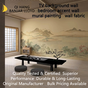 Papel Tapiz Moderno de Estilo Francés con Diseño de Flores y Pájaros Chinos para Decoración de Paredes de Hoteles, Casas de Huéspedes y Cabeceras de Dormitorio - Product Image 3