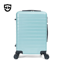 Direktverkauf ab Werk Leichtgewichtige Moderne Carry-On Spinner-Koffer Trolley-Reisetasche ABS+PC Wasserdichtes Langlebiges Gepäck 360°