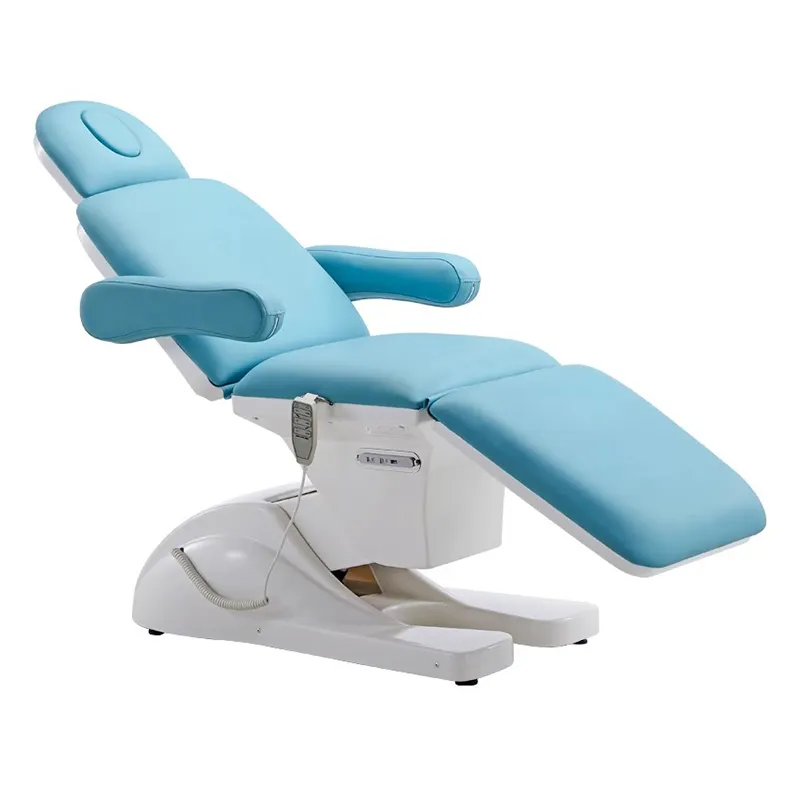 Factory Wholesale Modern Luxury Electric Foot Spa Manicure Chair Beauty Salon Blue Pedicure Chair
