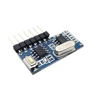 Wifi receiver 433mhz 433RF receiving module 4-channel high-level signal learning decoding receiving circuit board