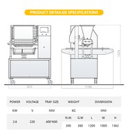 Machine automatique multifonctionnelle pour la décoration de gâteaux, la pâtisserie et les beignets Équipements pour la fabrication de biscuits souples Machine pour la fabrication de tasses à biscuits