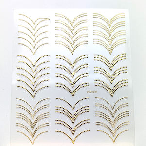 Cinq et dix GMPC/Sedex/ISO/EUDR approvisionnement <span class=keywords><strong>en</strong></span> gros 3D or Nail Art autocollant décalcomanie luxe <span class=keywords><strong>faux</strong></span> <span class=keywords><strong>ongles</strong></span> accessoires pour filles femmes - Product Image 6