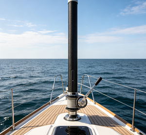 Torre <span class=keywords><strong>de</strong></span> Vela Telescópica <span class=keywords><strong>de</strong></span> Fibra <span class=keywords><strong>de</strong></span> Carbono para Veleros y Yates, Sistema <span class=keywords><strong>de</strong></span> Soporte Marino - Product Image 1