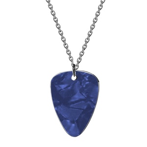 Nuevo Collar con Colgante de Pala de Guitarra para Mujer y Hombre, Cadena para Clavícula, Joyería de <span class=keywords><strong>Stranger</strong></span> Things - Product Image 6