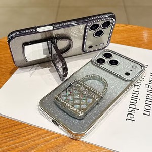 Nueva Moda Para iPhone 17 Luxury Gradient Glitter Diamond Rock Mirror Funda para teléfono móvil para iPhone 17 Pro Max 17 Air - Product Image 2