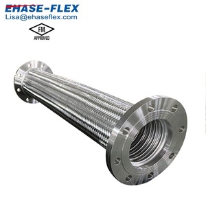 Raccord à bride <span class=keywords><strong>En</strong></span> Acier Inoxydable Ondulé Flexible <span class=keywords><strong>Joint</strong></span> Avec Fil Tresses - Product Image 4