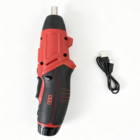 Tournevis électrique sans fil multifonctionnel 3,6 V au lithium-ion 1300 mAh, couple de 3 N.m, poignée pistolet, lampe de poche LED pour