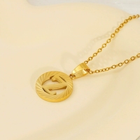 Collar de Acero Inoxidable con Iniciales del Alfabeto de 26 Letras Personalizadas de Moda, Collar con Colgante Cuadrado de Nácar Blanco