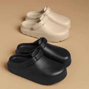 Sandalias de Plataforma de Verano para Mujer, Suela de EVA, Transpirables, para Playa y Camping, Tallas 36-41, Color Caqui y Negro - Product Image 4