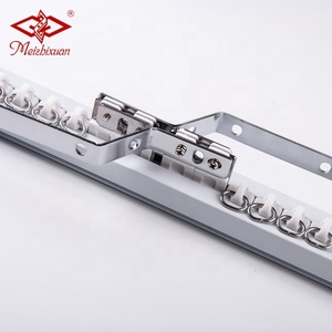 Iksun Tùy Chỉnh Hình Dạng Nhôm Bệnh Viện Động Cơ Điện Rèm Đường Sắt Theo Dõi - Product Image 3