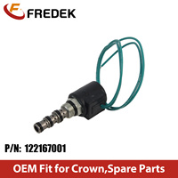 Válvula de control hidráulica para carretilla elevadora,OEM; conjunto válvula solenoide122167001 para carretilla retráctil Crown