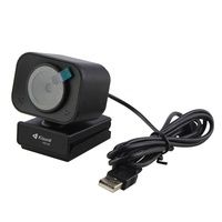 Webcam Digital USB D4 HD 2K dengan Fokus Otomatis untuk Streaming Web Warna Hitam Tersedia