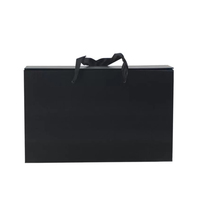Boîte cadeau magnétique personnalisée pour extensions de cheveux avec doublure en éponge, matériaux recyclés, emballage écologique