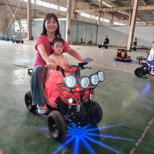 Jeu de ferme, interaction parent-enfant, buggy des dunes, moto, prix de gros d'usine, course simulée avec lumières LED colorées - Product Image 3
