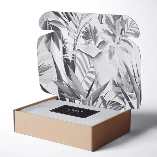 Boîte à tiroir coulissant en papier Kraft écologique, taille personnalisée, haute qualité, offre spéciale, pièces