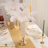 Vases en métal pour la décoration de mariage, de dîners, d'activités, d'anniversaires et de la maison, fabriqués en Chine pour le commerce transfrontalier
