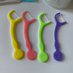 Children's Floss Biodegradable Floss Cartoon Image Deep Cleaning Teeth Oral Care Floss Stick Toothpick - Product Image 2