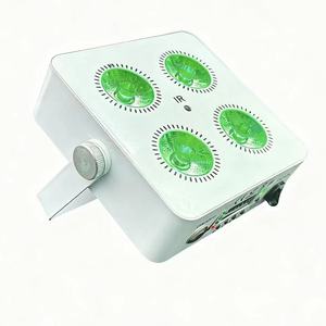 LED Freedom DJ IR4 Wedding Uplight 4x18W LED RGBWA + UV Wireless Par Light Recargable Stage DJ Lights para Hotel Wedding - Product Image 2